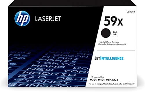 Image of HP CF259X 59X High Yield Original LaserJet Toner Cartridge, Black, Single Pack