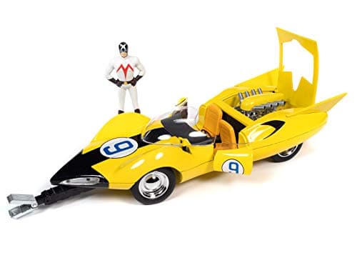 Image of Silver Screen Machines - Speed Racer Shooting Star with Racer X Figure