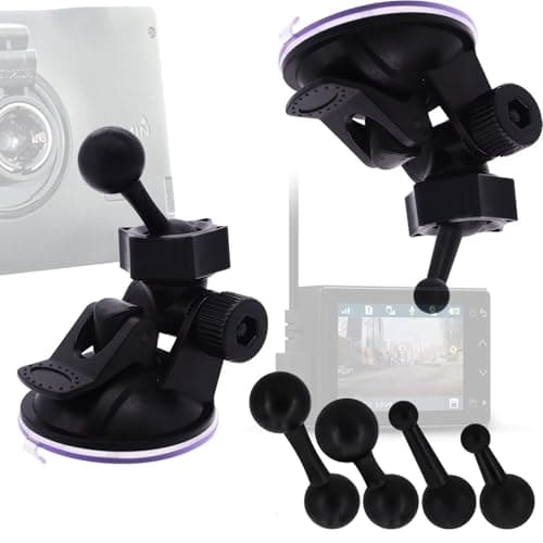 Image of iSaddle for Garmin Dash Cam Holder - Suction Mount Holder for Garmin Speak Plus Dash Cam Mini 30 35 45 46 55 56 65W 66 66W Nuvi Drive Drivesmart Dezl Zumo Driveassist DriveLuxe StreetPilot RV GP