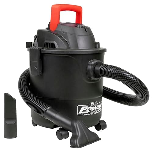 Image of Sealey Pc100 Vacuum Cleaner Wet And Dry 10Ltr 1000W/230V