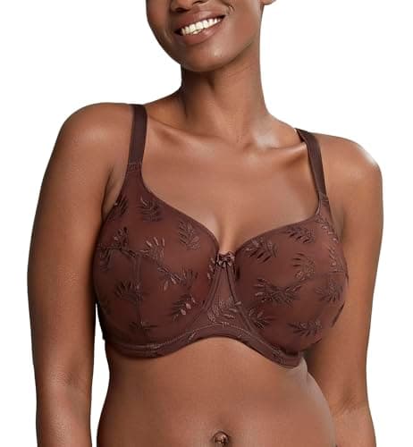 Image of Panache Women's Tango Underwired Balconnet Bra, Nutmeg, 34FF