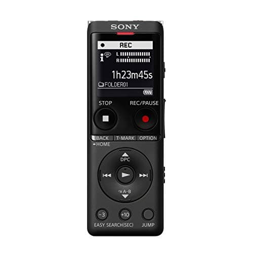 Image of Sony ICD-UX570 Digital Voice Recorder, ICDUX570BLK
