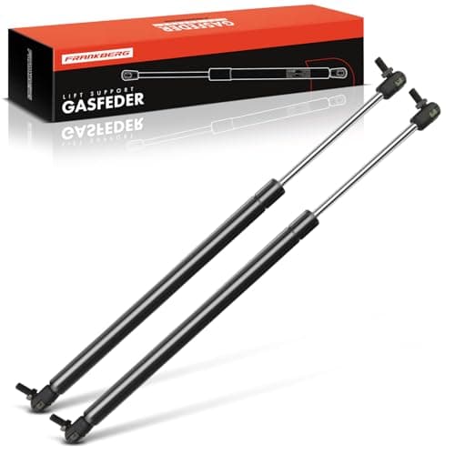 Image of Frankberg 2x Gas Strut Tailgate Left And Right Compatible With Grand Cherokee WJ/WG All Engine SUV 1999-2004 Replace# 55137022AB