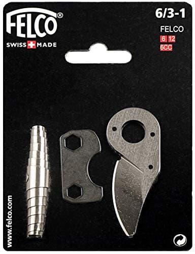 Image of FELCO Number 6/3-1 Spare Parts Kit with Blade/Tool/Spring, Silver, 35x15x5 cm