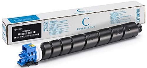 Image of Kyocera 1T02RLCUS0 Model TK-8337C Cyan Toner Cartridge For use with Kyocera TASKalfa 3252ci and 3253ci Color Multifunction Printers, Up to 15000 Pages Yield at 5% Average Coverage