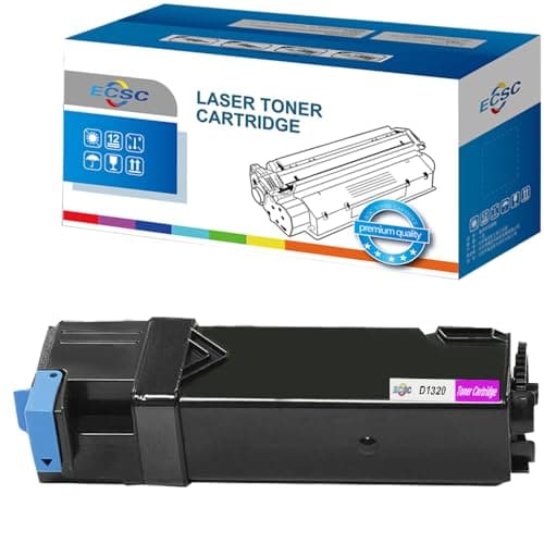 Image of ECSC Compatible Toner Cartridge Replacement for Dell 1320 1320c 1320cn 1320dn 593-10265 (Magenta)