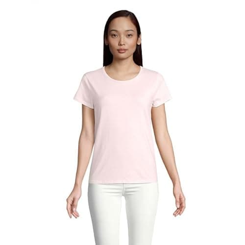 Image of SOLS Crusader Women's T-Shirt Pale Pink