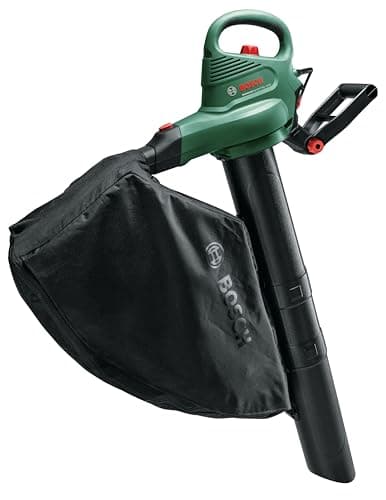 Image of Bosch Vacuum Cleaner/Leaf Blower/Shredder - UniversalGardenTidy 2300 (2300 W, 45 L Collection Bag, Variable Speed, for Blowing, Sucking and Grinding Leaves)