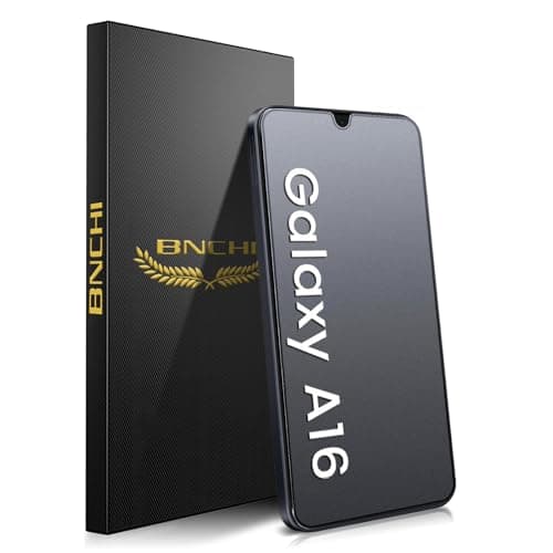 Image of BNCHI 2 Pack for Samsung Galaxy A16 Anti-Glare Matte Screen Protector 6.7 inch, Support Fingerprint Unlock, 9H Tempered Glass Film, [Scratch Resistant] [Anti-Fingerprint] [Smooth as Silk]