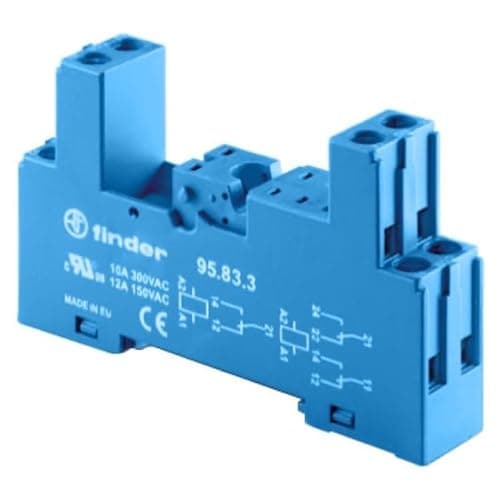 Image of Finder 95.83.3SMA 40.31 Series DIN Socket Type 95.83