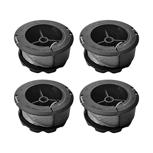 Image of YWNYT Bosch F016800570 Replacement Trimmer Spool, 1.6mm x 6M Strimmer Spool Line for Bosch Universal GrassCut 18 18-26 18-260 Grass Trimmer (4pcs)