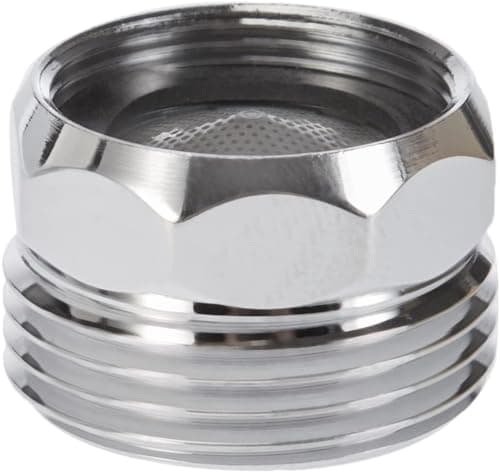 Image of Gardena Bubble-Jet Threaded Adapter: Practical Adapter for Connecting The Garden Hose to a Faucet with Pearl Beam Head, M 22 x 1 Inner and 26.5 mm (G 3/4 inch) - External Thread (2906-20)