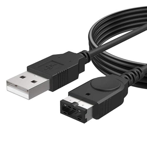 Image of 1PCS Charger Compatible with Gameboy Adcance SP 1.2M,Compatible with gameboy advance sp charger USB Charging Cable Lead for Nintendo Gameboy Advance SP (GBA SP) Nintendo DS Original Console (NDS)