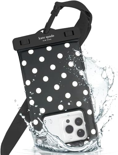 Image of Kate Spade New York IP68 Floating Waterproof Phone Pouch - Picture Dot