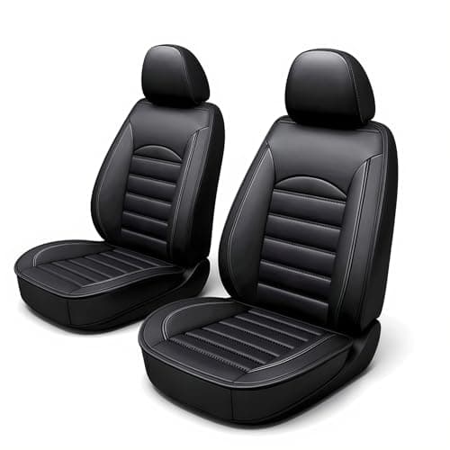 Image of Chifeng Universal 2-PCS Front Car Seat Covers for VW Amarok Beetle Bora CC Caddy EOS Fox golf golf plus golf SV Jetta Passat Polo Sharan T-cross T-roc Taigo Tiguan Tiguan Allspace Touran E-golf
