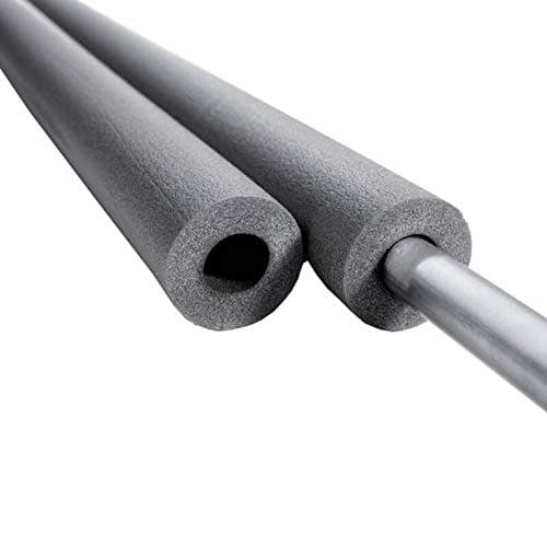 Image of Climaflex Pipe Insulation Foam for 15mm Diameter Pipes ~ Lagging Wrap Roll Industrial Covers for Plumbers DIY Professional (10, 9mm Insulation)