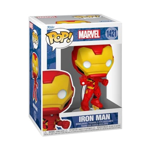 Image of Funko POP! Marvel: New Classics - Iron Man - Collectable Vinyl Figure - Gift Idea - Official Merchandise - Toys For Kids & Adults - Model Figure for Collectors and Display
