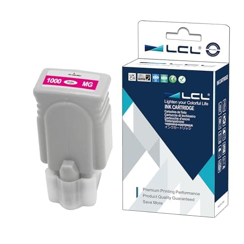 Image of LCL Compatible Ink Cartridge PFI-1000 M PFI-1000M 0548C001 (1Pack Magenta) Replacement for Canon imagePROGRAF PRO-1000