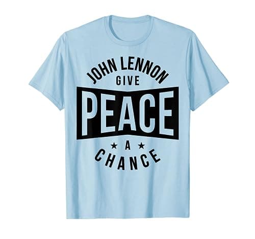 Image of John Lennon - Give Peace a Chance T-Shirt