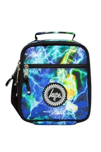 Image of hype Lightning Storm Lunch Bag (One Size) (Blue/Black/Green)