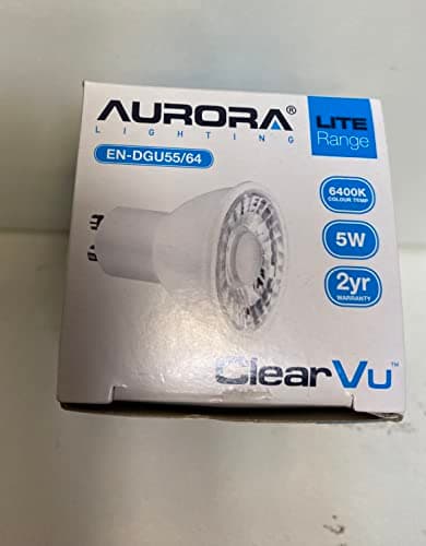 Image of Aurora Enlite 240V GU10 5W 60° 520lm Dimmable LED Lamp 6400K(Pack of 10)