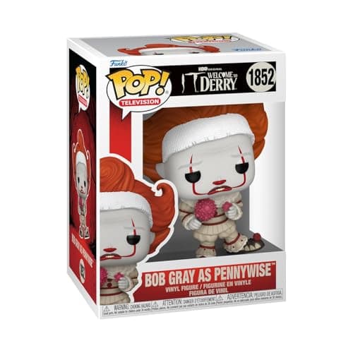 Image of Funko POP! Television: IT - Welcome to Derry - Bob Gray as Pennywise - Collectable Vinyl Figure - Gift Idea - Official Merchandise - Toys For Kids & Adults - Model Figure for Collectors and Display