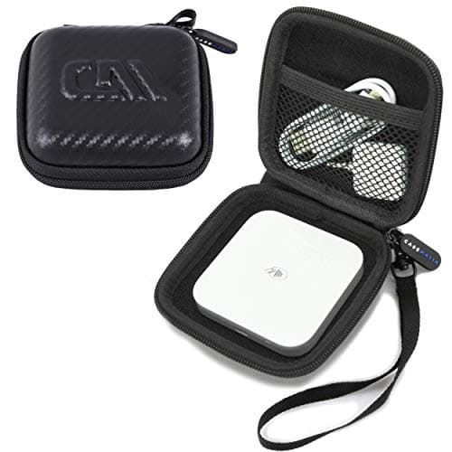 Image of CASEMATIX Portable Credit Card Reader Scanner Case For Square Contactless Point of Sale Chip Reader and Charge Cable