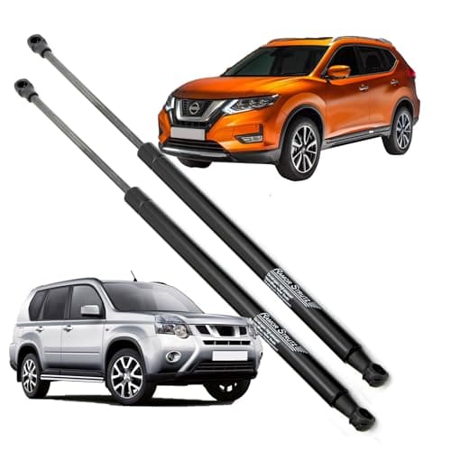 Image of Ramor Strutz 2x Tailgate Gas Struts Compatible with a Nissan X-Trail 2007-2018. Tailgate Gas Springs Replacement for 90450-JG40A and others.