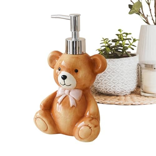 Image of Hand Soap Dispenser - Pump Container with Design aforma ors 350ml | Refillable Liquid Soap Bottle Bathroom, Kitchen, Shower, Laundry | Cute Decor for