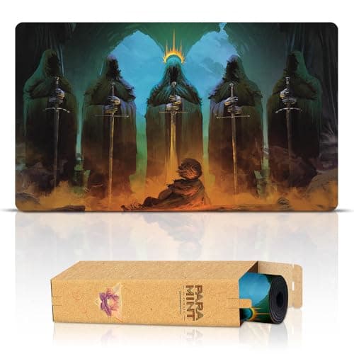 Image of Paramint Amon Sûl (Stitched) - MTG Playmat by Anato Finnstark, LOTR Lord of the Rings - Compatible with Magic the Gathering Playmat-Play MTG, YuGiOh,TCG - Original Play Mat Art Designs & Accessories