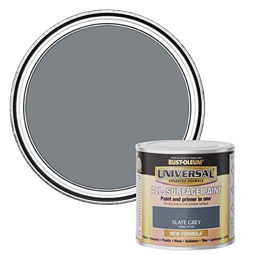 Image of Rust-Oleum Universal Gloss Slate Grey 250ml