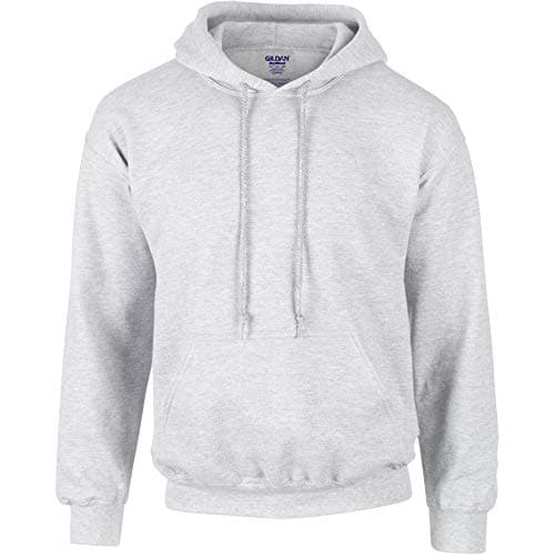 Image of Gildan Heavyweight DryBlend Adult Unisex Hooded Sweatshirt Top / Hoodie (13 Colours) (2XL) (Ash)