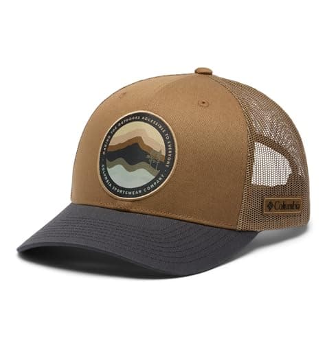 Image of Columbia Unisex Ball Cap, Mesh Snap Back
