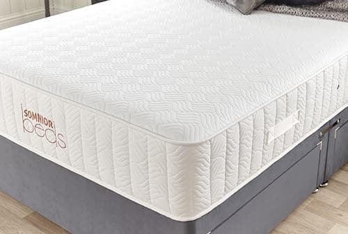 Image of Bed Centre 3000 DIAMOND Pocket Spring Mattress 5FT King Size – 28cm Deep Medium Firm | Orthopaedic Support | Hypoallergenic, Cooling Fabric | 2025 Model