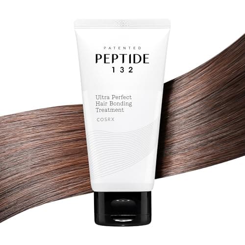 Image of COSRX PEPTIDE 132 Hair Bond Repair Treatment - Deep Conditioner Hair Mask for Damaged, Dry Hair, Repairs Breakage & Split Ends with Collagen & Hyaluronic Acid, For All Hair Types – 120ml