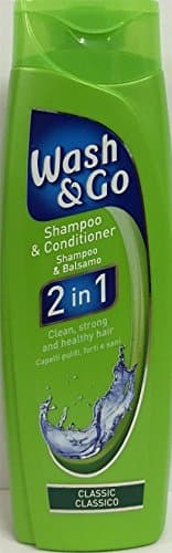 Image of THREE PACKS of Wash & Go 2in1 Shampoo & Conditioner Classic 200ml