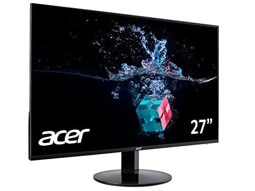 Image of acer SB271bi 27 Inch Full HD Monitor (IPS Panel, FreeSync, 75Hz, 1ms, HDMI, VGA, Black)