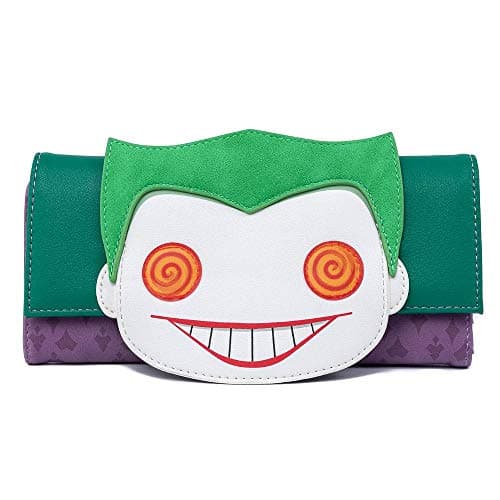 Image of Loungefly - Portefeuille DC Comics - Harley & Joker Pop Design - 0671803331839