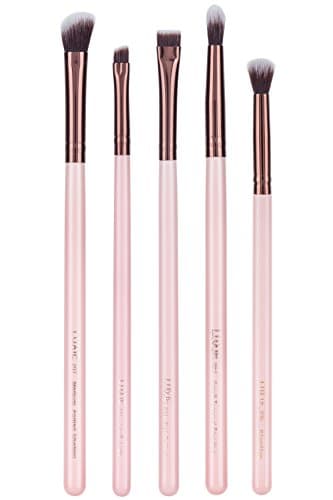 Image of Luxie Rose Gold Eye Essential Brush Set