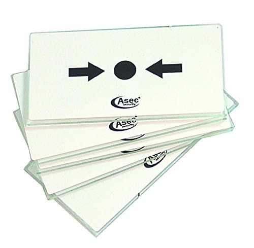 Image of ASEC KG1 Spare Glass For Call Point (Pack Of 5)