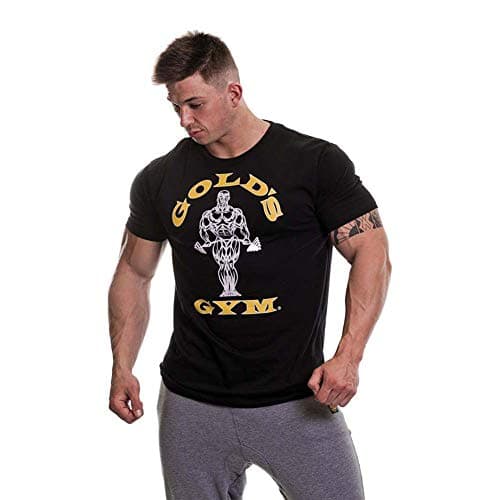 Image of Gold's Gym Mens Muscle Joe T-Shirt Black S