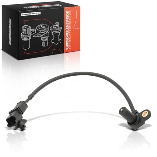 Image of Frankberg Crankshaft Position Sensor 2-Pin Compatible with Avantime DE0 2.0L 2003-2003 Espace IV JK0/1 2.0L 2002-2023 Laguna II BG0/1 1.8L 2002-2004 Vel Satis BJ0 2.0L 2002-2003 Replace# 8200766056