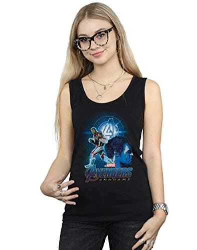Image of Marvel Women's Avengers Endgame Hulk Team Suit Vest Black XX-Large