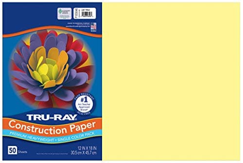 Image of Tru-Ray® Construction Paper, 50% Recycled, Assorted Colors, 12" x 18", Pack of 50 Sheets
