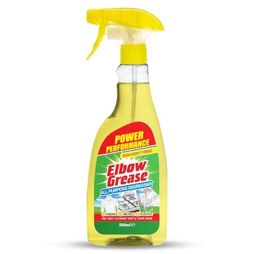 Image of Elbow Grease All Purpose Degreaser Spray | Removes Grease & Oil from Kitchens & Bathroom Surfaces, Outdoor, Vehicles & Fabrics - Hundreds of Uses (500ml)