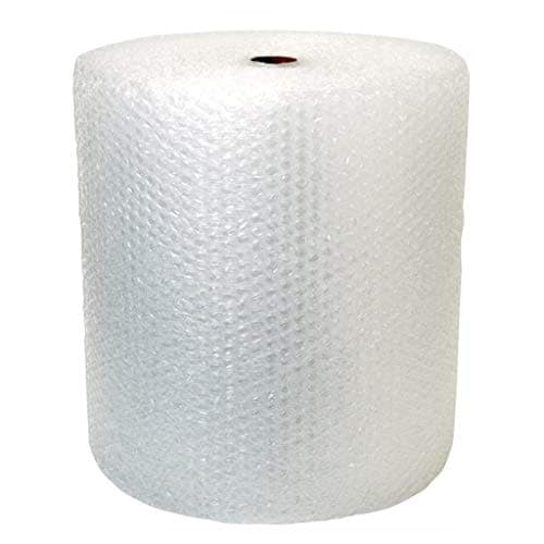 Image of REALPACK® | 1 x Small Bubble Wrap Roll | Size - Wide 600mm x 100m Length | Strong Enough Ideal For House Moving | Fast Free UK Delivery