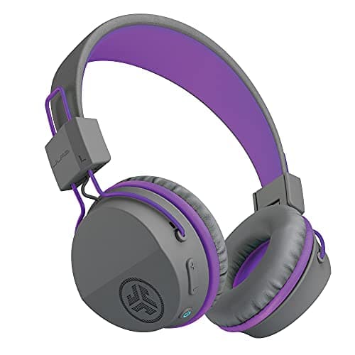 Image of JLab JBuddies Studio Kids Headphones Wireless - Bluetooth Headphones Kids for Girls & Boys, Volume Limited Childrens Earphones with Mic, 24+ Hr Playtime, Noise Isolation, Sharing & Wired Mode, Purple