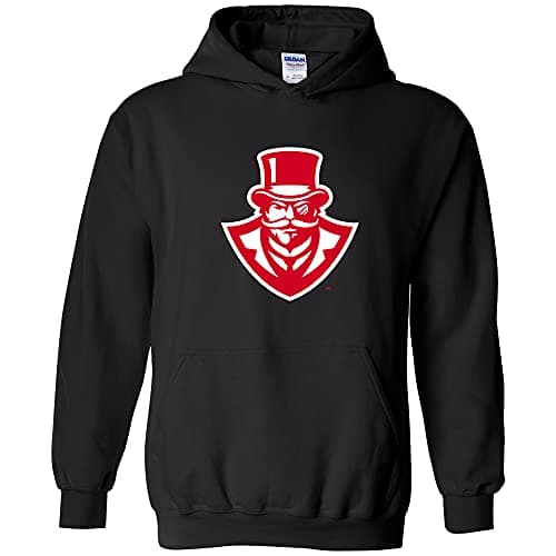 Image of NCAA Officially Licensed College - University Team Color Primary Logo Hoodie - black - XL
