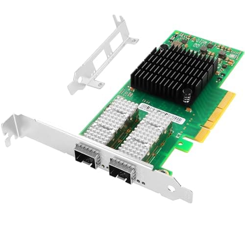 Image of Vogzone 25GbE NIC Card for Mellanox MCX4121A-ACAT, PCIe 3.0 x8 25Gb Ethernet NIC with Mellanox ConnectX-4 Lx Chipset, Dual SFP28 Network Card Support RDMA