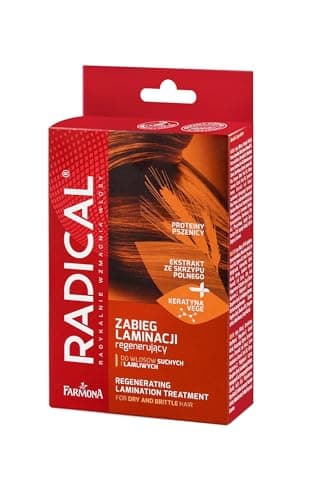Image of Farmona Radical Regenerating Hair Lamination Treatment (15ml Mask, 15ml Booster, 5ml Serum)